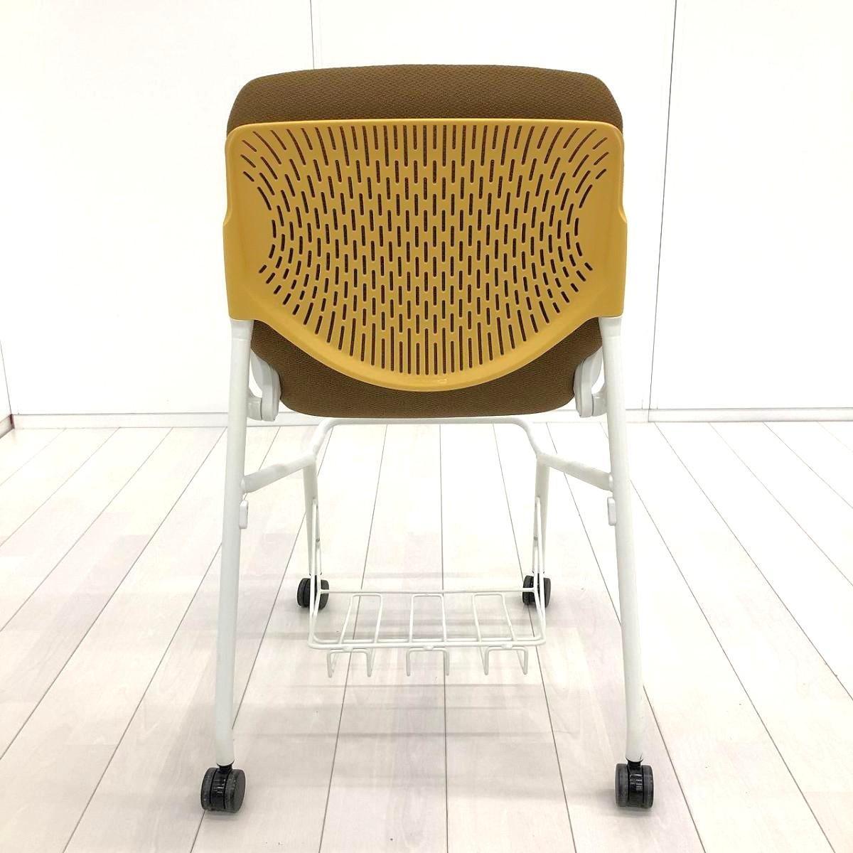 中古】ルナ 81S1MY オカムラ/okamura ネスティングチェア 586660 