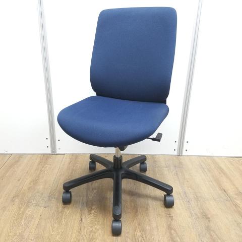 【中古】トルテR  イトーキ（ITOKI） 肘無ハイバックチェア