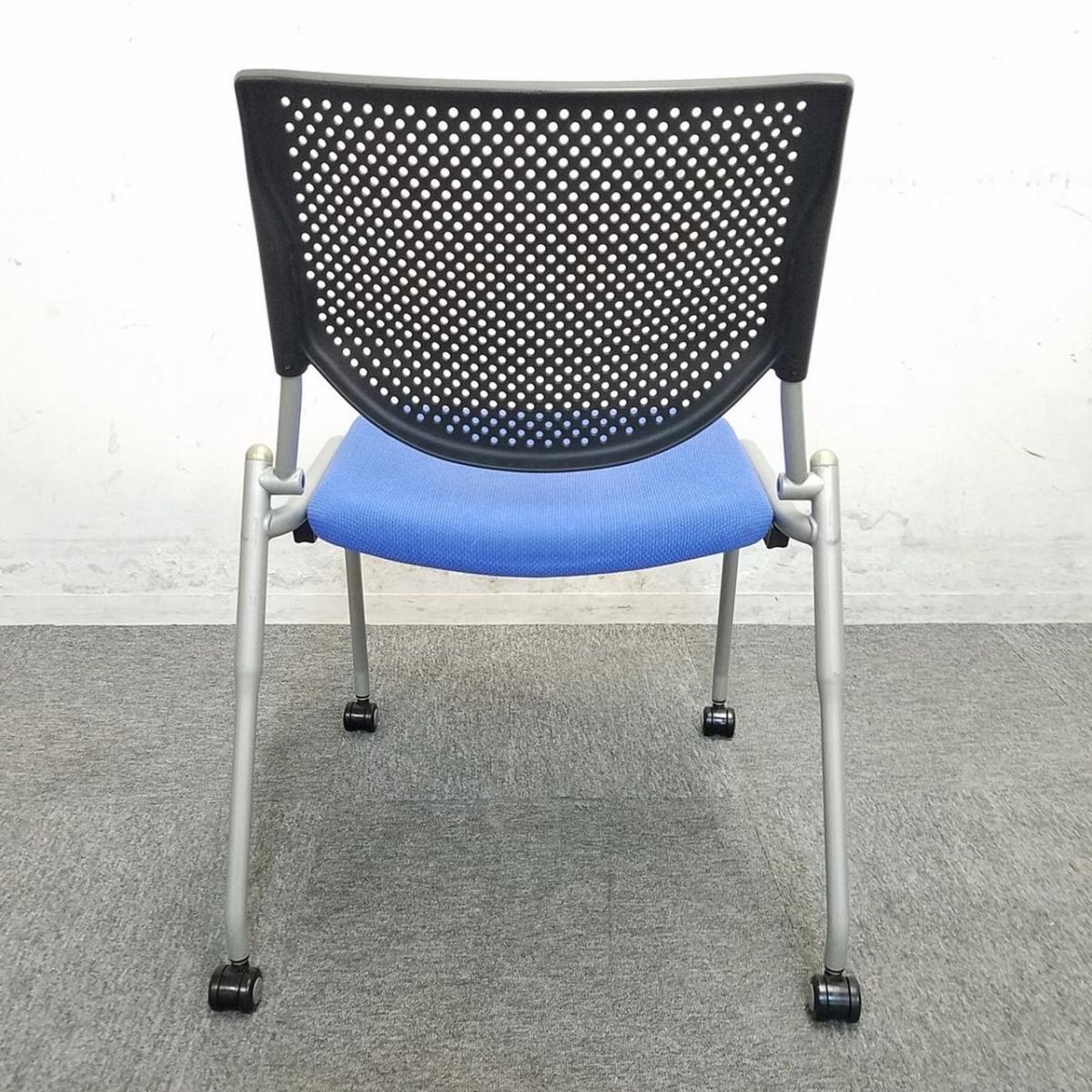 中古】プロスタック オカムラ/okamura スタッキングチェア 586689 