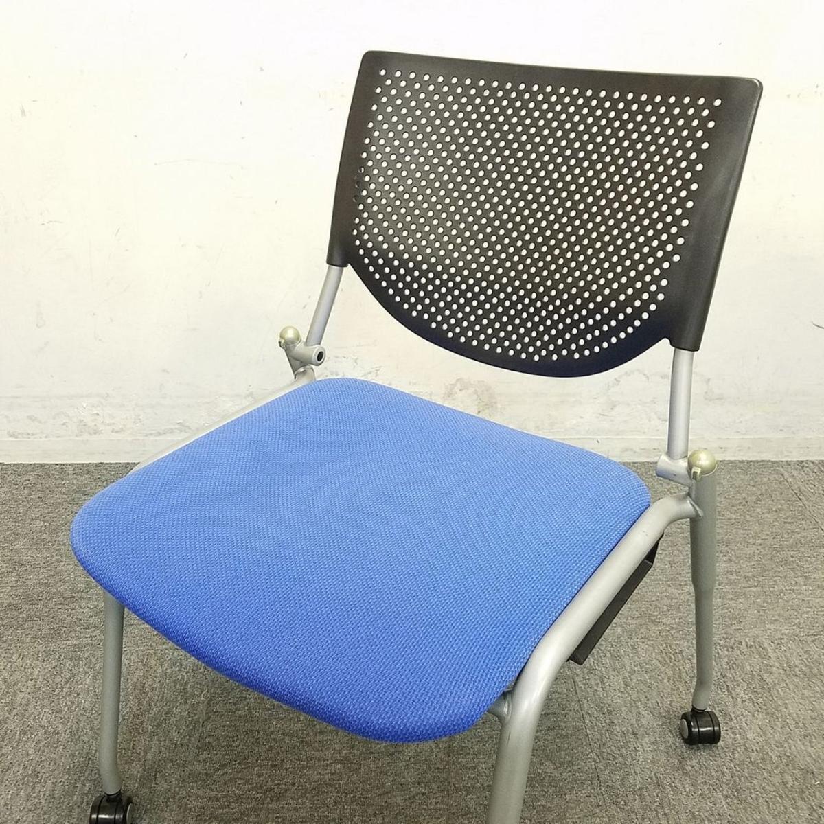 中古】プロスタック オカムラ/okamura スタッキングチェア 586689 