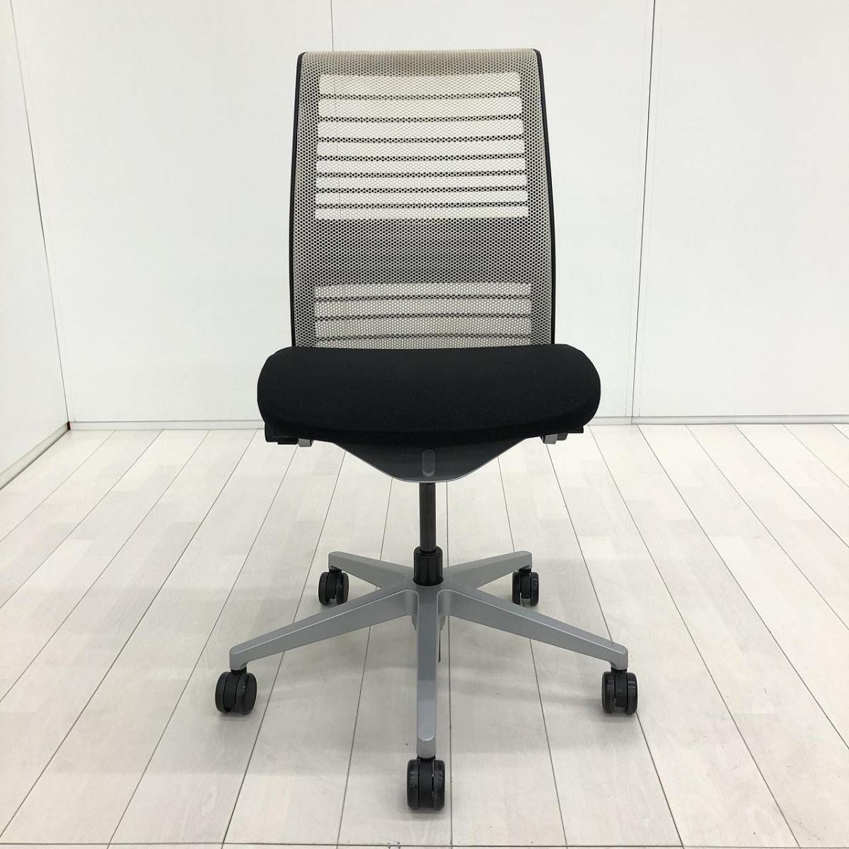 スチールケース シンクチェア 中古 中古】シンクチェア（新モデル） Steelcase/スチールケース 肘無