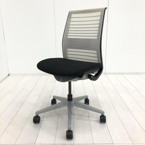 【中古】シンクチェア（新モデル）  Steelcase（スチールケース） 肘無ハイバックチェア