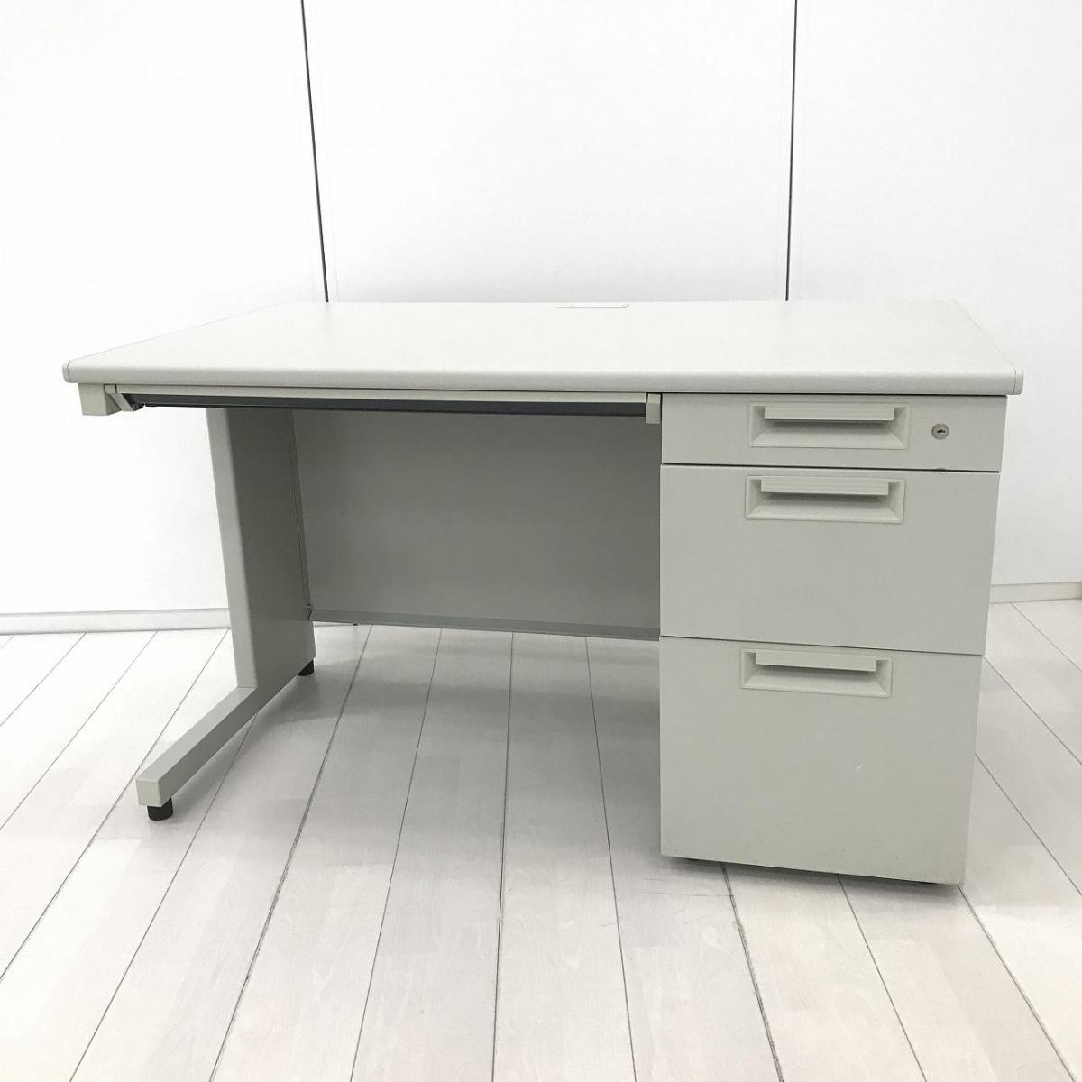 中古】JSシリーズ JS-C047-3 LGY プラス/PLUS 片袖机 586717 - 中古 