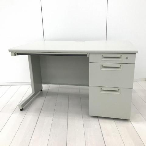 【中古】JSシリーズ JS-C047-3　LGY プラス（PLUS） 片袖机