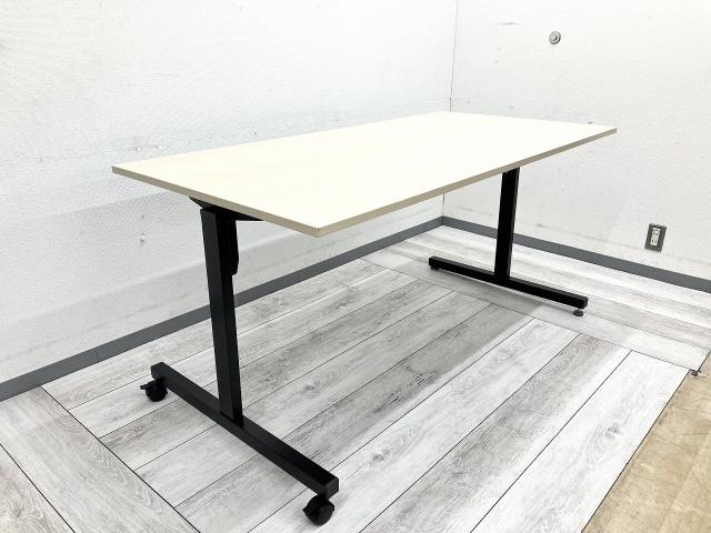 【中古】ニュート 6-154-2533 ウチダ（UCHIDA) ミーティングテーブル（会議机）