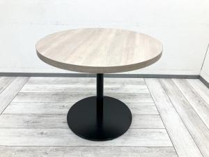 空間を和ませる木目調の丸テーブル#静岡市（葵区） #浜松市（中区） #磐田市 #富士市 #沼津市 #三島市#長野県