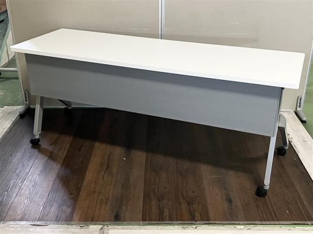 【中古】フラプター 81F1AB MG99 オカムラ（okamura） スタックテーブル(長机/折りたたみ/会議用)