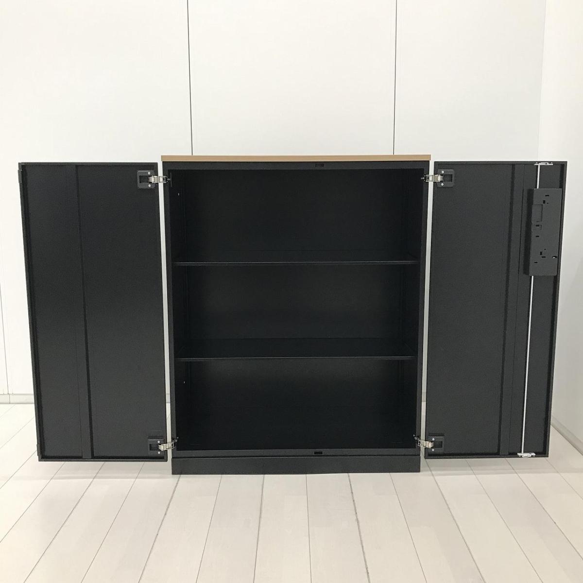 中古】エディア BWUH-SD59E6C コクヨ/KOKUYO ローキャビネット／両開き