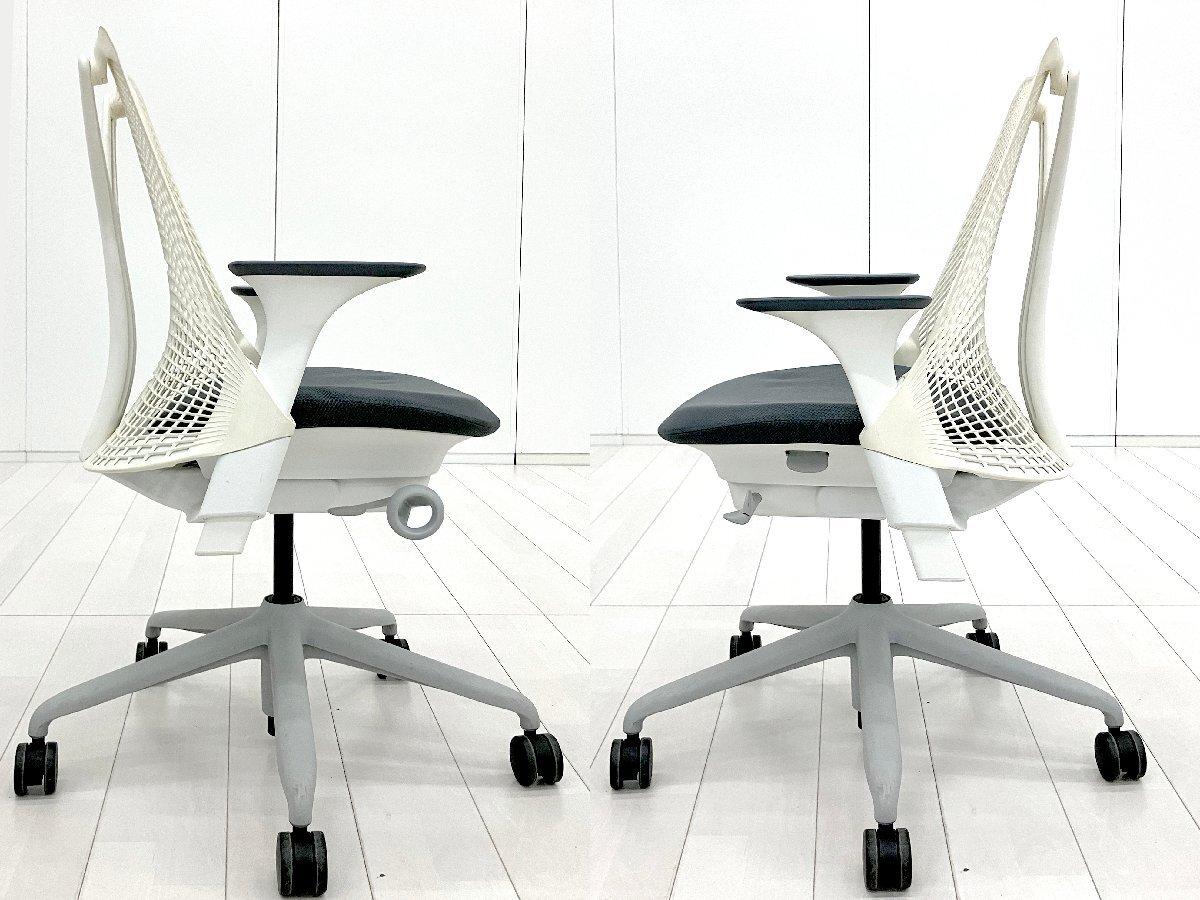 中古】セイルチェア Herman Miller/ハーマンミラー 肘付ハイバック