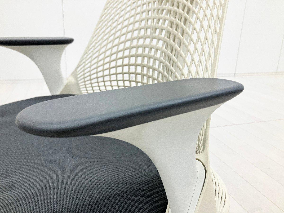 中古】セイルチェア Herman Miller/ハーマンミラー 肘付ハイバック