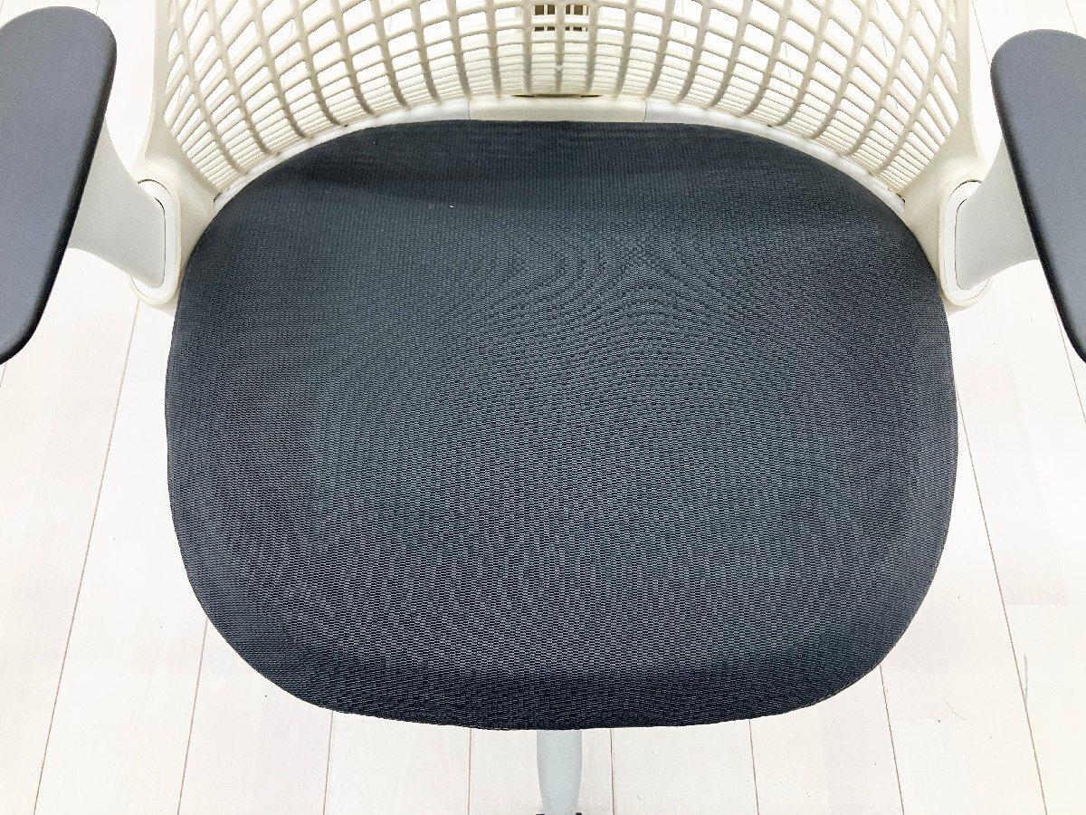 中古】セイルチェア Herman Miller/ハーマンミラー 肘付ハイバック