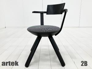 ２B)artek/アルテック　ライバルチェア　コンスタンチン グルチッチ　北欧　フィンランド　ブラック