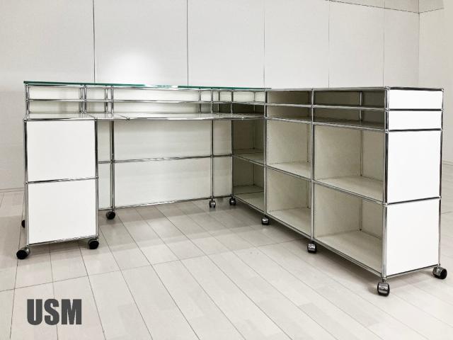 【中古】USMハラー キャビネット  USMハラー 書庫その他