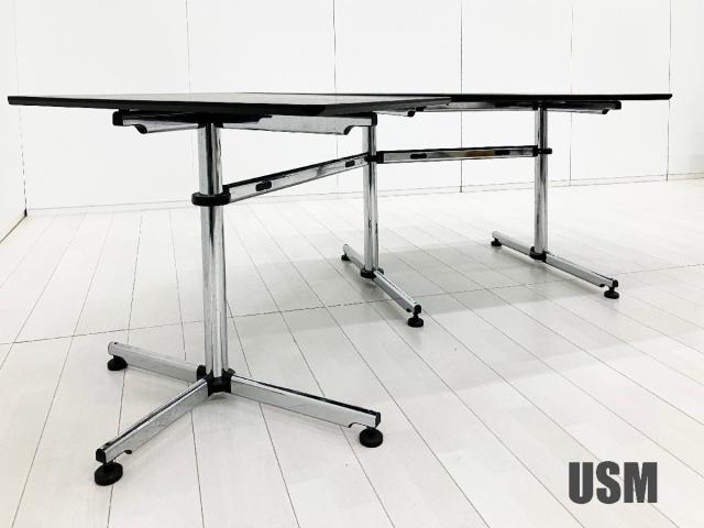 【中古】USMキトス コレクション  USMハラー ミーティングテーブル（会議机）