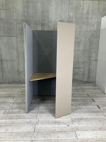 【中古】ドレープ 4WAVTP MX60 オカムラ（okamura） 集中ワークブース