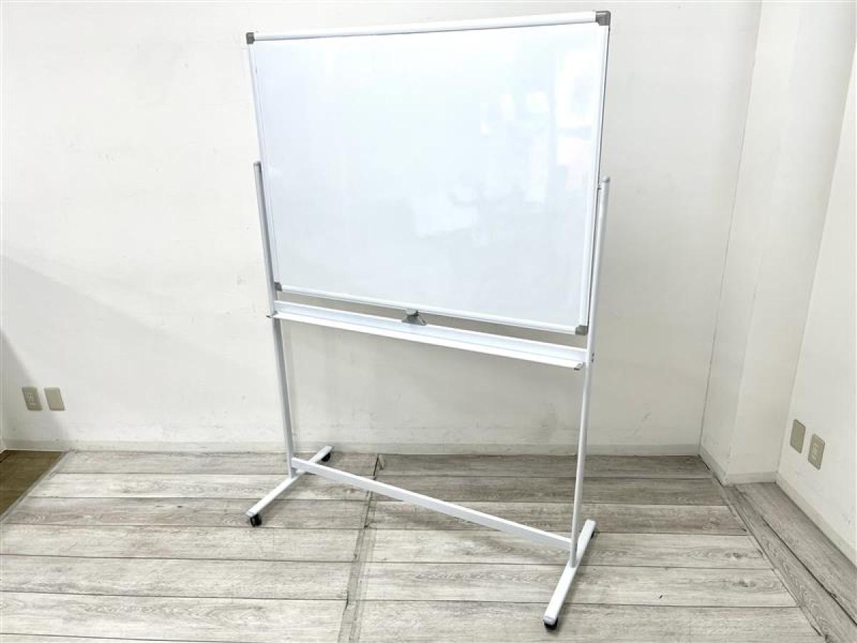 【ちょっとしたミーティングの際にあると便利！自立式の両面ホワイトボード入荷！】■自立式ホワイトボード　■キャスター付
                        その他シリーズ
                                    中古
            
