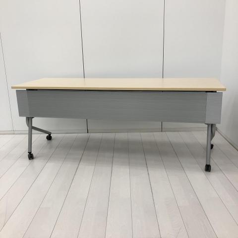 【中古】ネスティア 81841B オカムラ（okamura） スタックテーブル(長机/折りたたみ/会議用)
