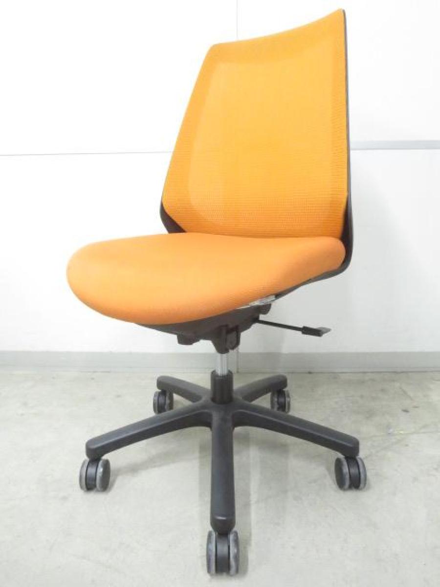 【定価6万円以上】イトーキ ノナチェア 中古】ノナ イトーキ/ITOKI 肘無ハイバックチェア 587009 - 中古