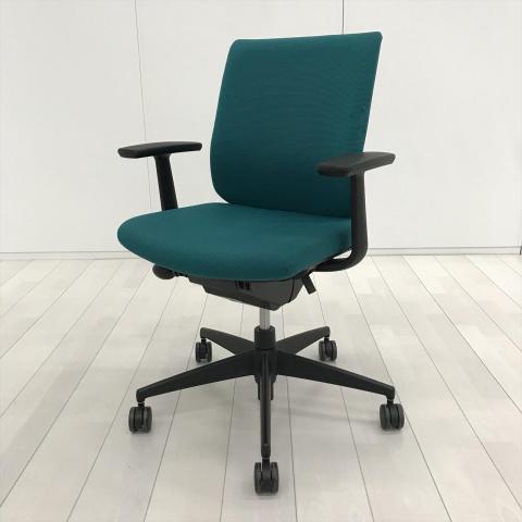 【中古】ウィザードチェア CRS-G1800F6 コクヨ（KOKUYO） 肘付ローバックチェア