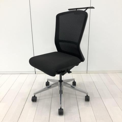 【中古】エルフィ  ウチダ（UCHIDA) 肘無ミドルバックチェア