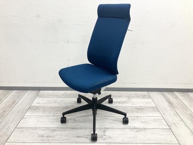 【中古】ウィザード2 CRS-G1824E1 コクヨ（KOKUYO） 肘無ハイバックチェア