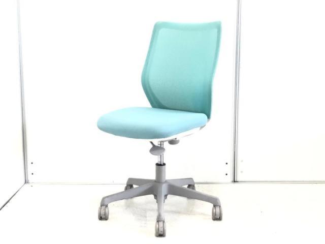 【中古】CG-M メッシュ CG91WR FZK6 オカムラ（okamura） 肘無ローバックチェア