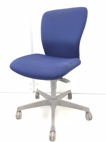 【中古】スラート C381WR FSF3 オカムラ（okamura） 肘無ローバックチェア