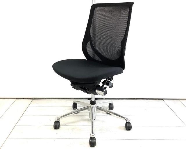 【中古】ゼファー（メッシュ） CY95ZT FHS0 オカムラ（okamura） 肘無ハイバックチェア