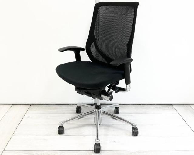 【中古】ゼファー（メッシュ） CY95ZT FHS0 オカムラ（okamura） 肘付ハイバックチェア