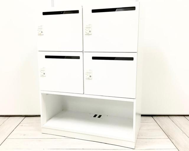 【中古】エディアロッカー SNN-RB45DMB-SAW2 コクヨ（KOKUYO） 4人用パーソナルロッカー