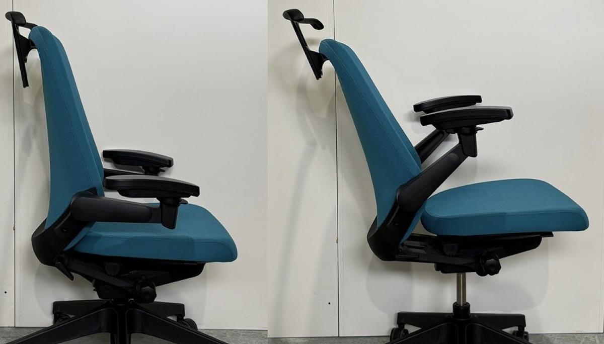 中古】ノート KJ-157JE1T1T3 イトーキ/ITOKI 肘付ハイバックチェア