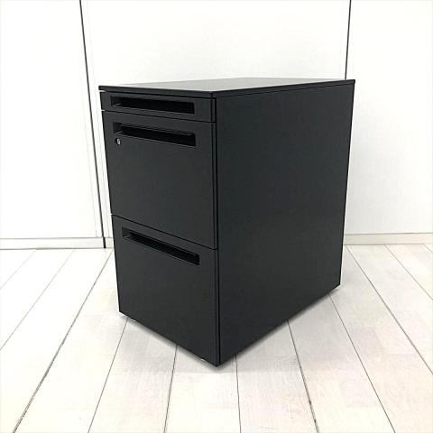 【中古】プロユニット DNC1CX Z25 オカムラ（okamura） ワゴン3段