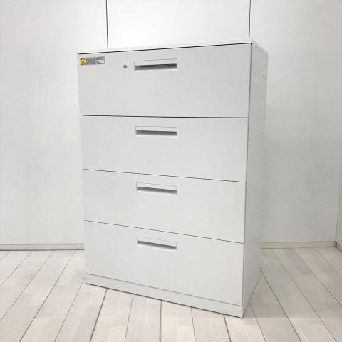 【中古】HSシリーズ 5-821-7412　N1 ウチダ（UCHIDA) ローキャビネット／ラテラル