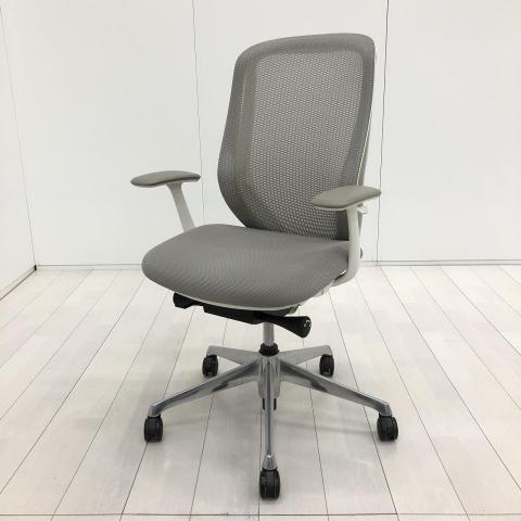 【中古】シルフィーメッシュ C635BW FMR3 オカムラ（okamura） 肘付ハイバックチェア