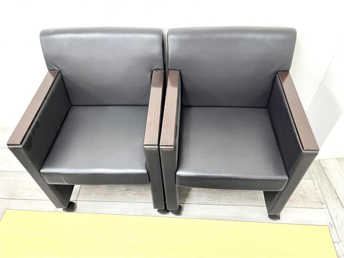中古】 オカムラ/okamura 応接セット一式 587279 - 中古オフィス家具 