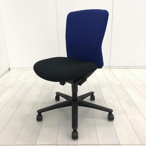 【中古】ルディオチェア LA2-10CS ウチダ（UCHIDA) 肘無ミドルバックチェア