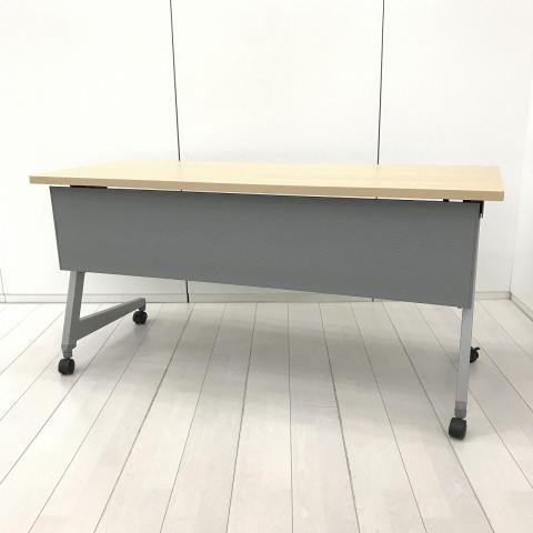 【中古】フラプター 81F2AD　MK37 オカムラ（okamura） スタックテーブル(長机/折りたたみ/会議用)