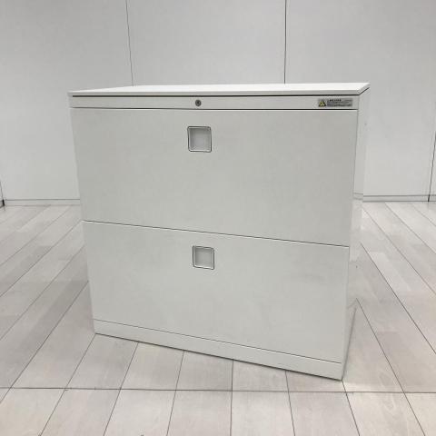 【中古】レクトライン 4TG1ZC ZA75 オカムラ（okamura） ローキャビネット／ラテラル