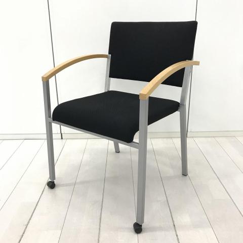 【中古】サイン L676GC オカムラ（okamura） ミーティングチェア