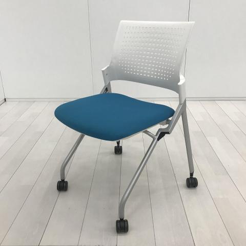 【中古】モノンチェア KLD210GB Z5W9A3 イトーキ（ITOKI） ネスティングチェア