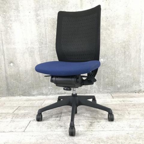 【中古】ヴィスコンテチェア  オカムラ（okamura） 肘無ハイバックチェア