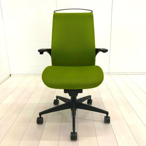 【中古】M4 樹脂 CRS-G2201 コクヨ（KOKUYO） 肘付ハイバックチェア