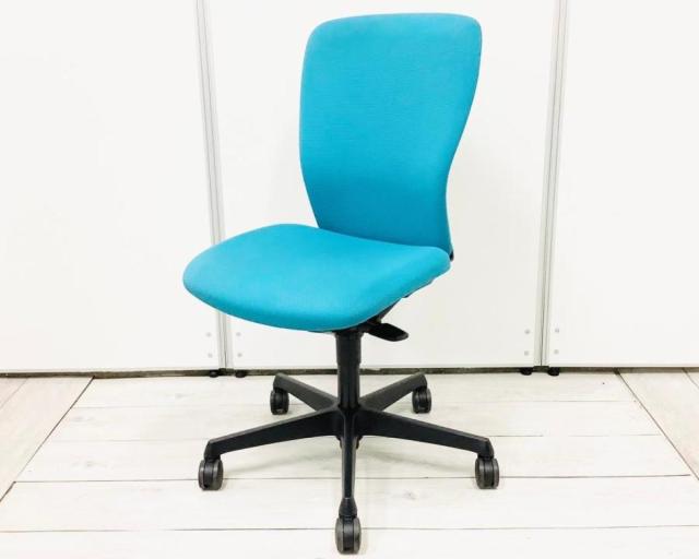 【中古】スラート  オカムラ（okamura） 肘無ハイバックチェア