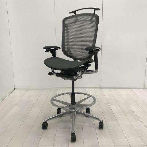 【中古】コンテッサ セコンダ CC82HR FPH2 オカムラ（okamura） 肘付ハイバックチェア