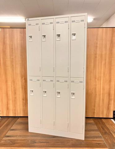 【中古】SLDロッカー SLDW-8 生興 8人用更衣ロッカー