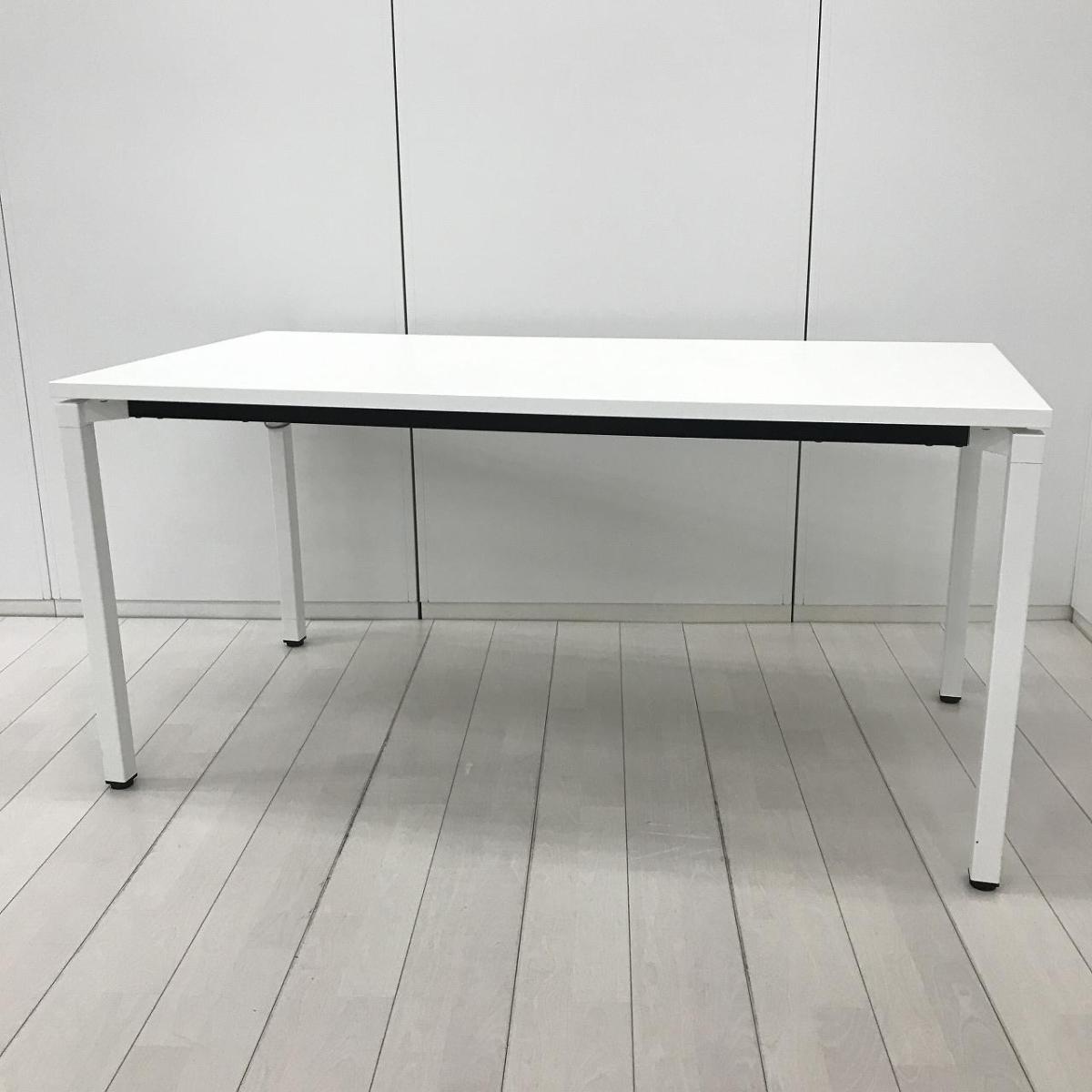 【打ち合せ・休憩室・作業台に！幅1500㎜のシンプルなテーブル！】■コクヨ（KOKUYO）製　ジュート（JUTO）シリーズ　ミーティングテーブル　会議用テーブル　W1500mm　■電源コンセント付き　■ホワイト
                        JUTO
                                    中古
            