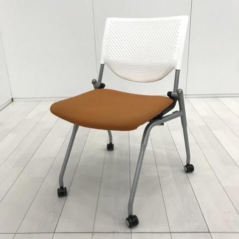 【中古】プロスタック 8140ZZ 2248 オカムラ（okamura） ネスティングチェア