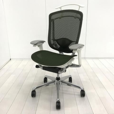 【中古】コンテッサ セコンダ CC82BZ　FPH5 オカムラ（okamura） 肘付ハイバックチェア