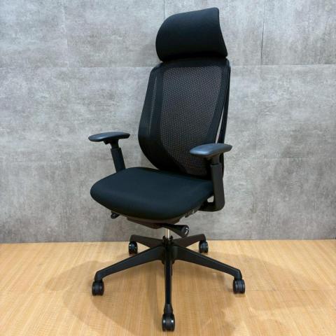 【中古】シルフィーメッシュ  オカムラ（okamura） 肘付ハイバックチェア