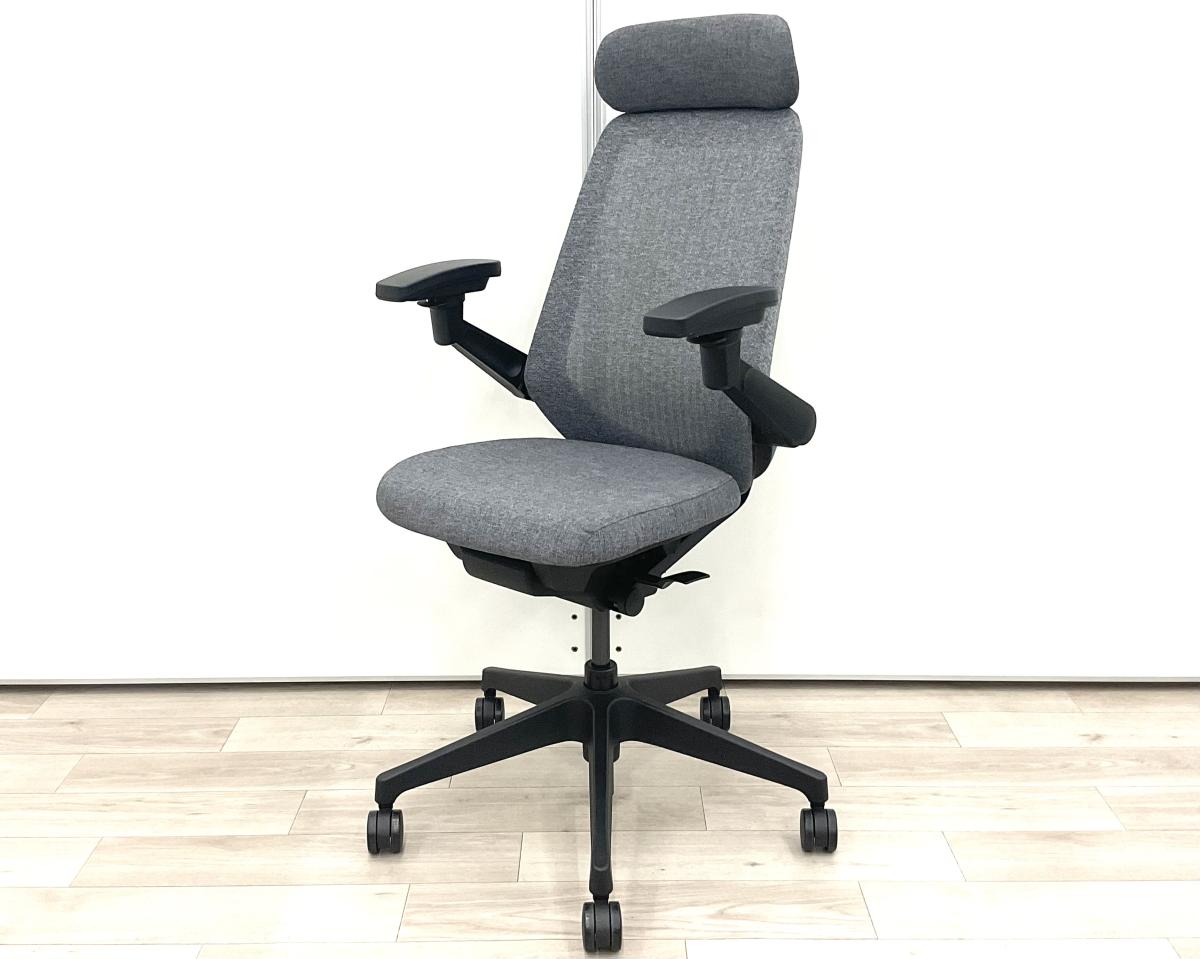 ITOKI イトーキ ノートチェア ハイバック ハイチェア B!] 【中古】 ノート イトーキ/ITOKI 肘付ハイバックチェア 587590